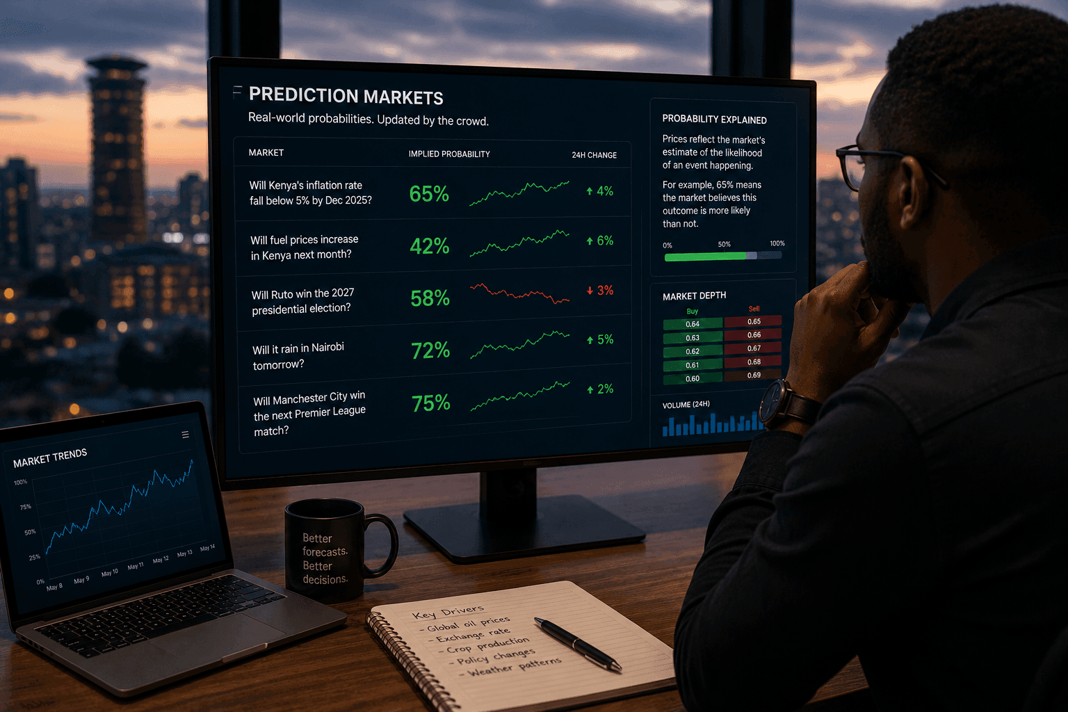 How Probability Works in Prediction Markets