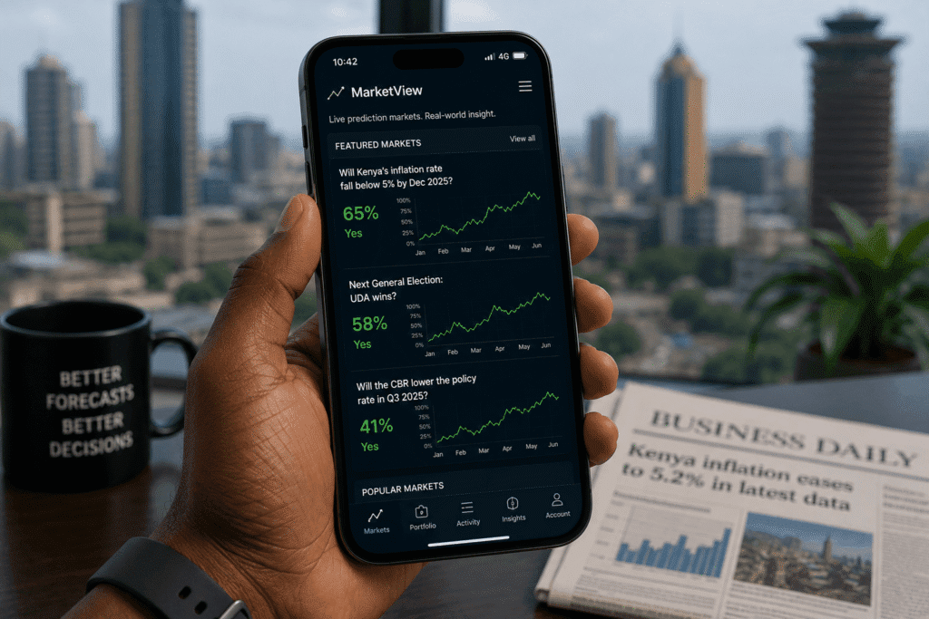 Kenyan digital economy and forecasting culture in Nairobi