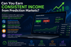 Can You Earn Consistent Income from Prediction Markets?