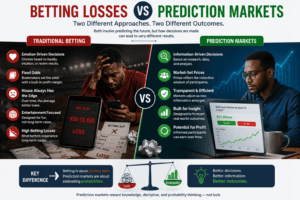 Betting Losses vs Prediction Markets