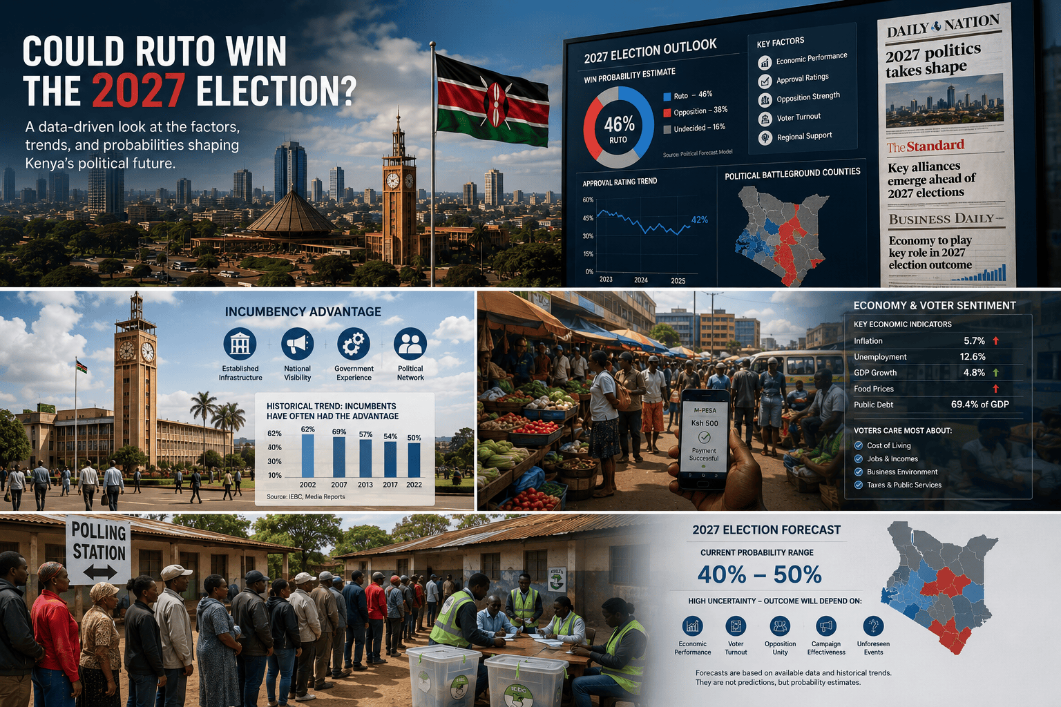 Could Ruto Win the 2027 Election?